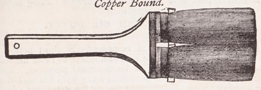 An illustration from Walter Carson & Sons, manufacturers of the original anti-corrosion paint, non-poisonous liquid paint, colours, varnishes, Japans, &c., &c. : for home trade and export, 1902, leaf 35