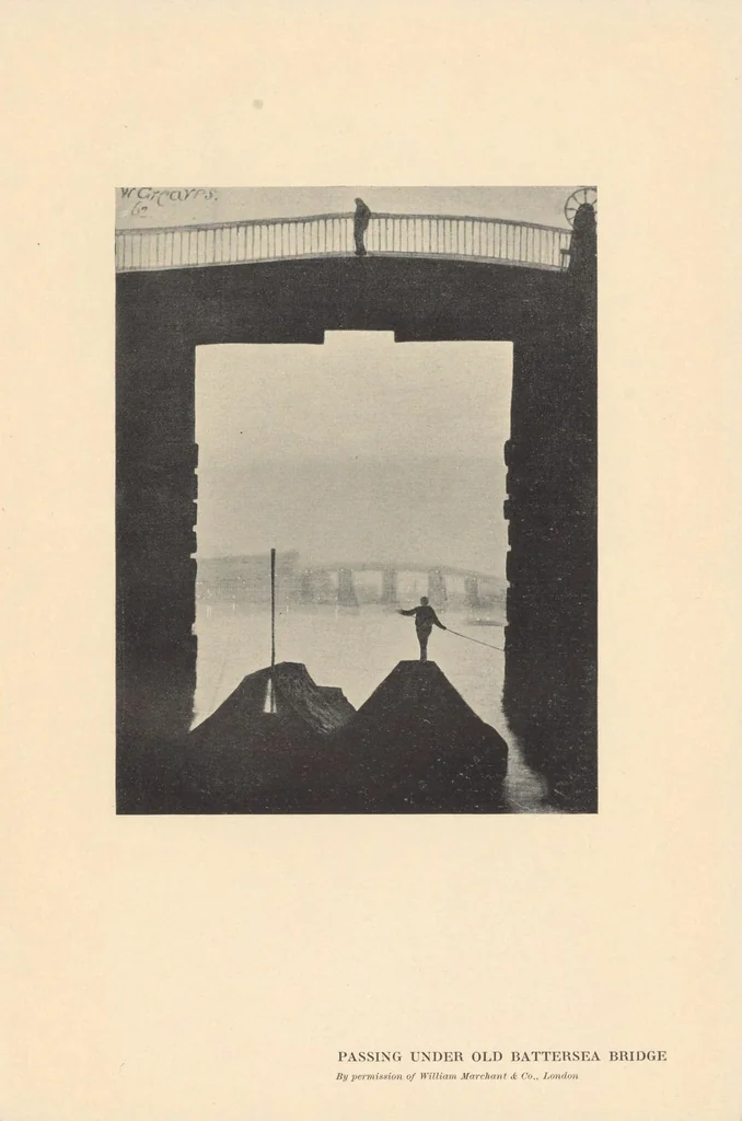 An illustration from Walter Greaves (pupil of Whistler) : being a catalogue of paintings, drawings and etchings by Walter Greaves exhibited at the Cottier Gallery, January 11 to February 10, with full biographical and critical introduction, 1912, leaf 27