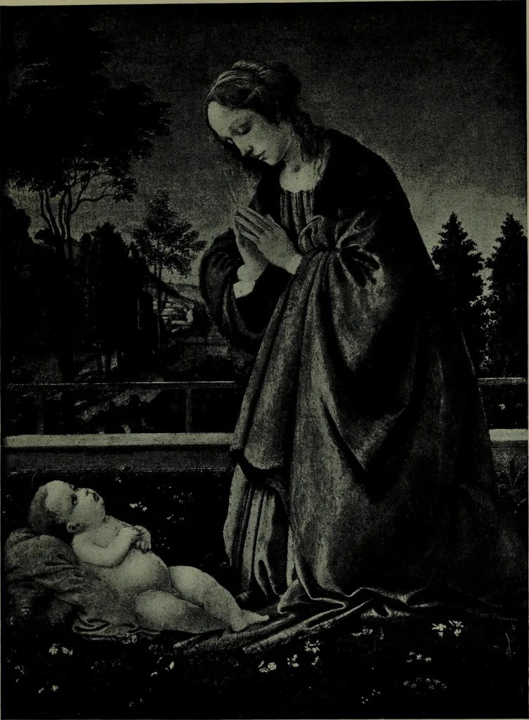 An illustration from A wanderer in Florence : with thirty-eight reproductions from paintings and sculputre, 1922, leaf 116