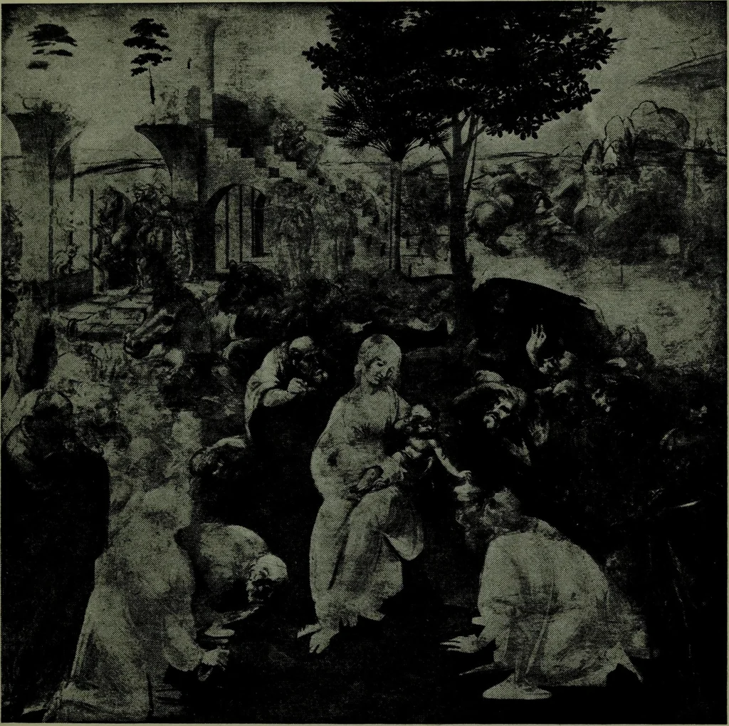 An illustration from A wanderer in Florence : with thirty-eight reproductions from paintings and sculputre, 1922, leaf 132