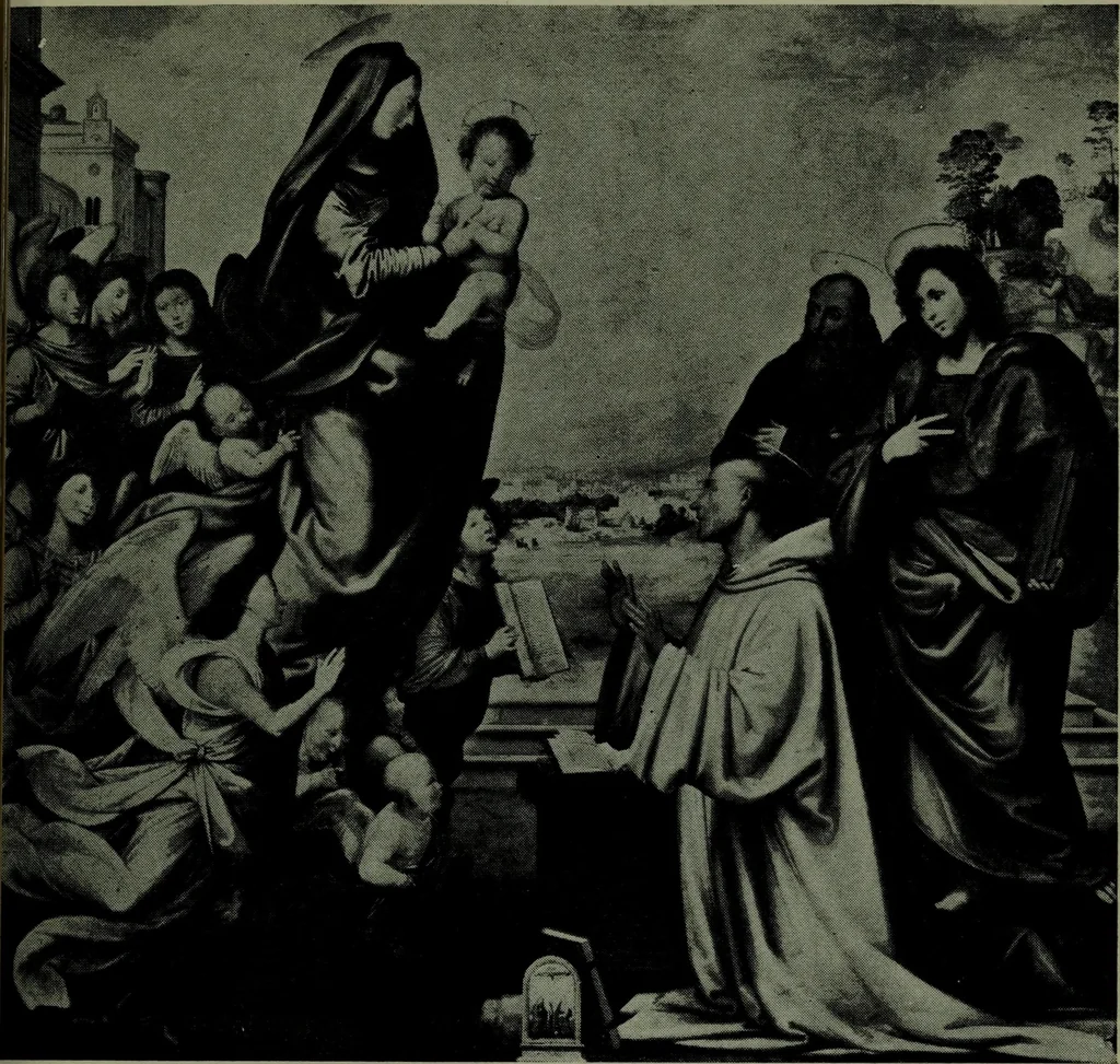 An illustration from A wanderer in Florence : with thirty-eight reproductions from paintings and sculputre, 1922, leaf 322