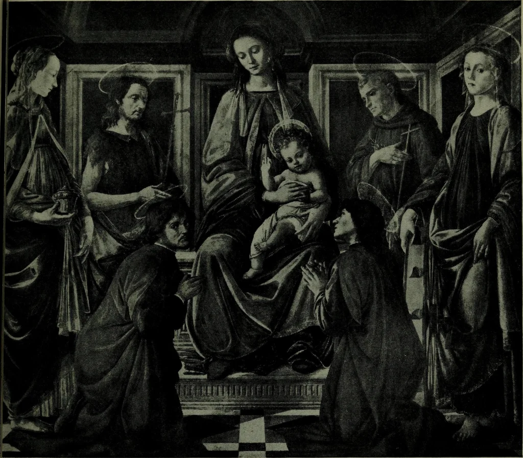 An illustration from A wanderer in Florence : with thirty-eight reproductions from paintings and sculputre, 1922, leaf 332