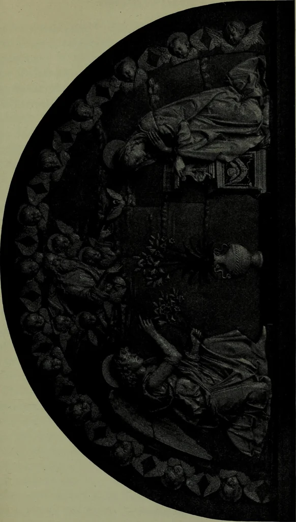 An illustration from A wanderer in Florence : with thirty-eight reproductions from paintings and sculputre, 1922, leaf 372