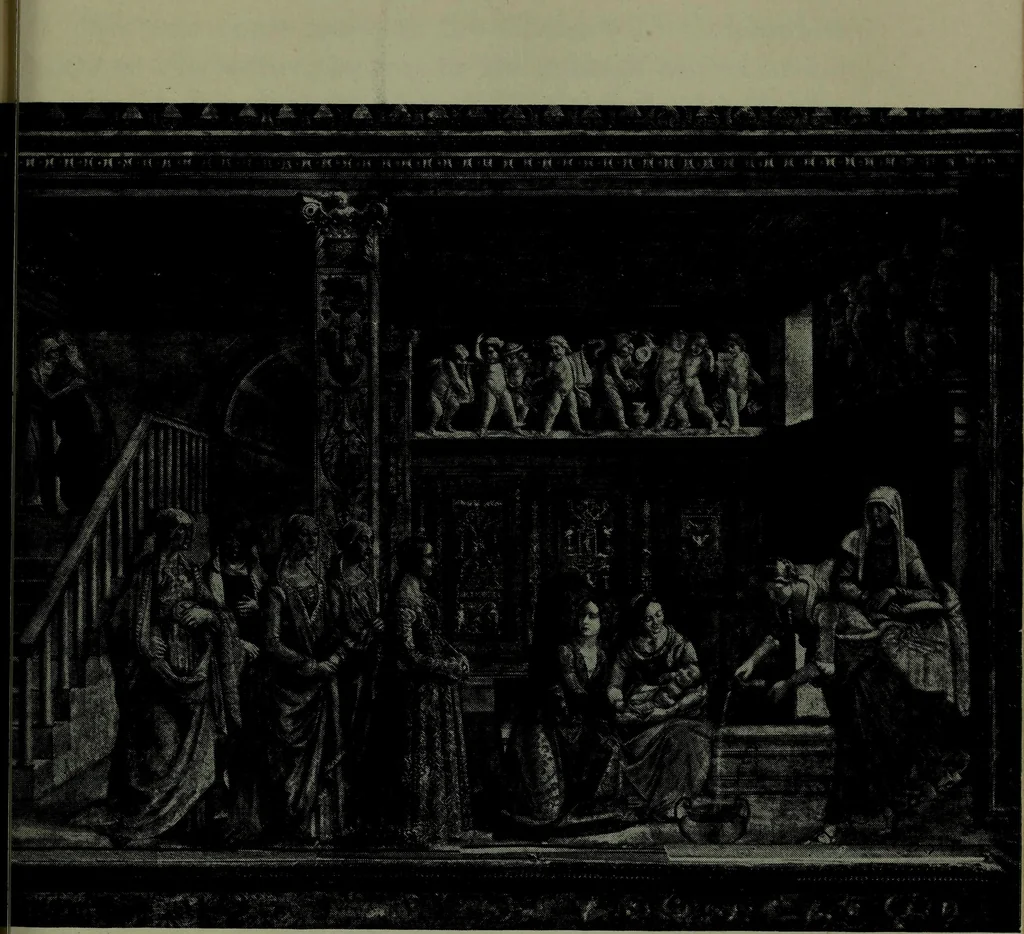 An illustration from A wanderer in Florence : with thirty-eight reproductions from paintings and sculputre, 1922, leaf 382