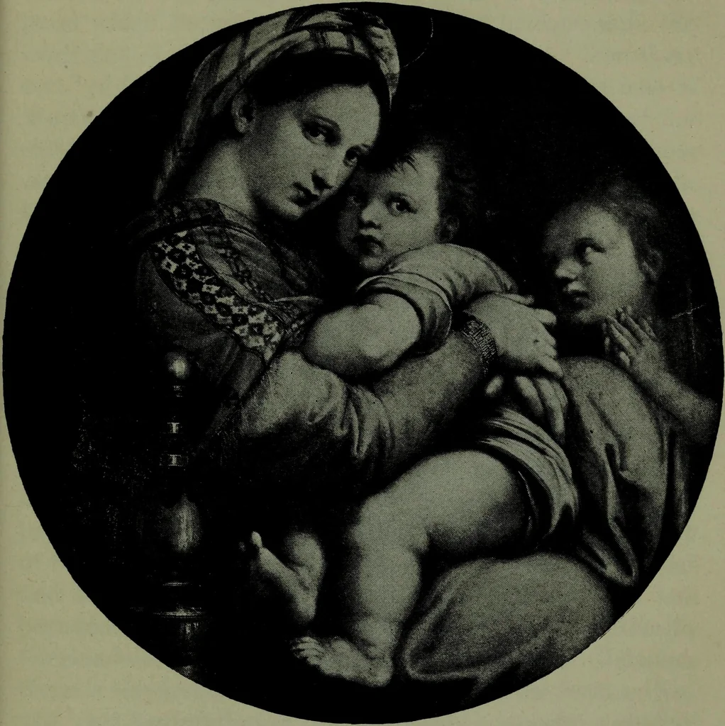 An illustration from A wanderer in Florence : with thirty-eight reproductions from paintings and sculputre, 1922, leaf 408