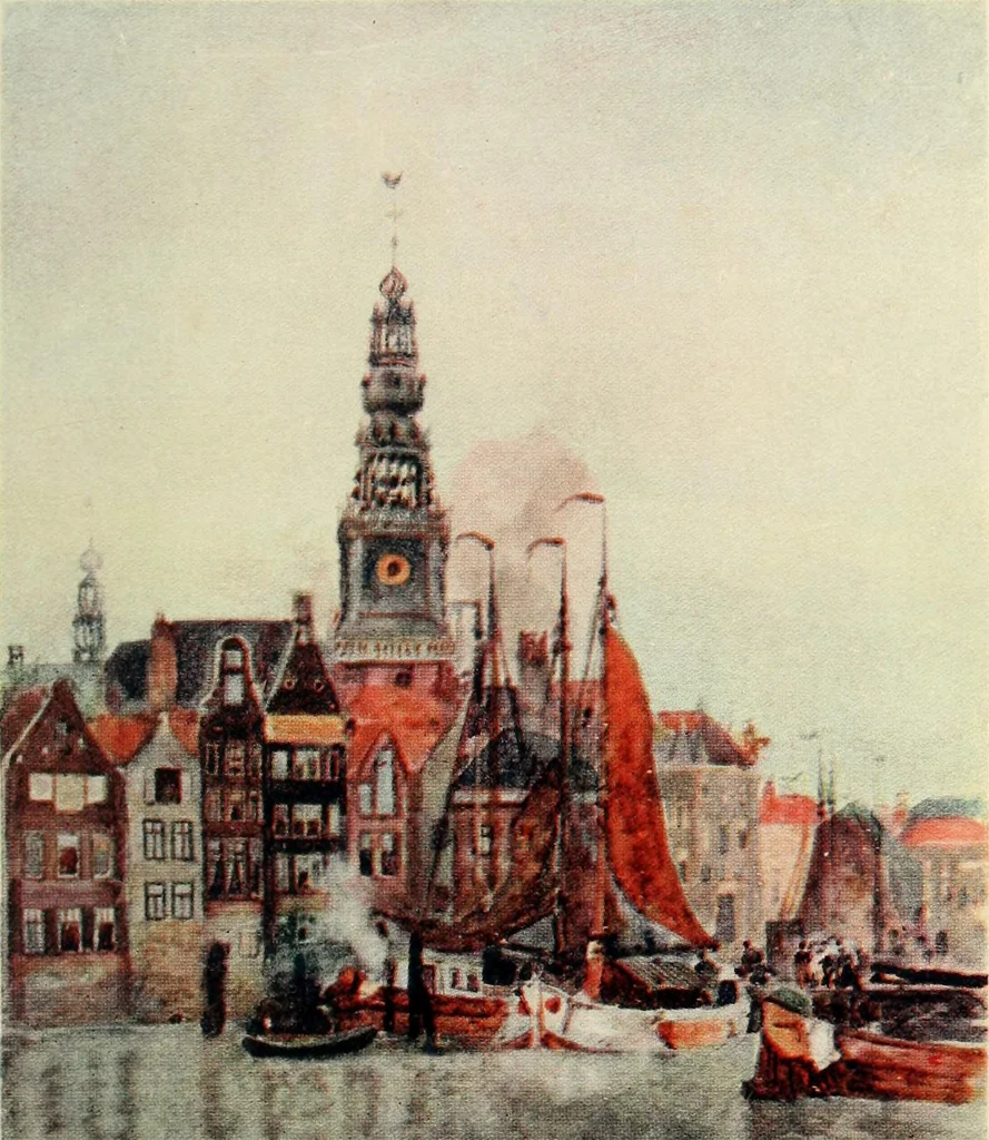 An illustration from A wanderer in Holland, 1905, leaf 230
