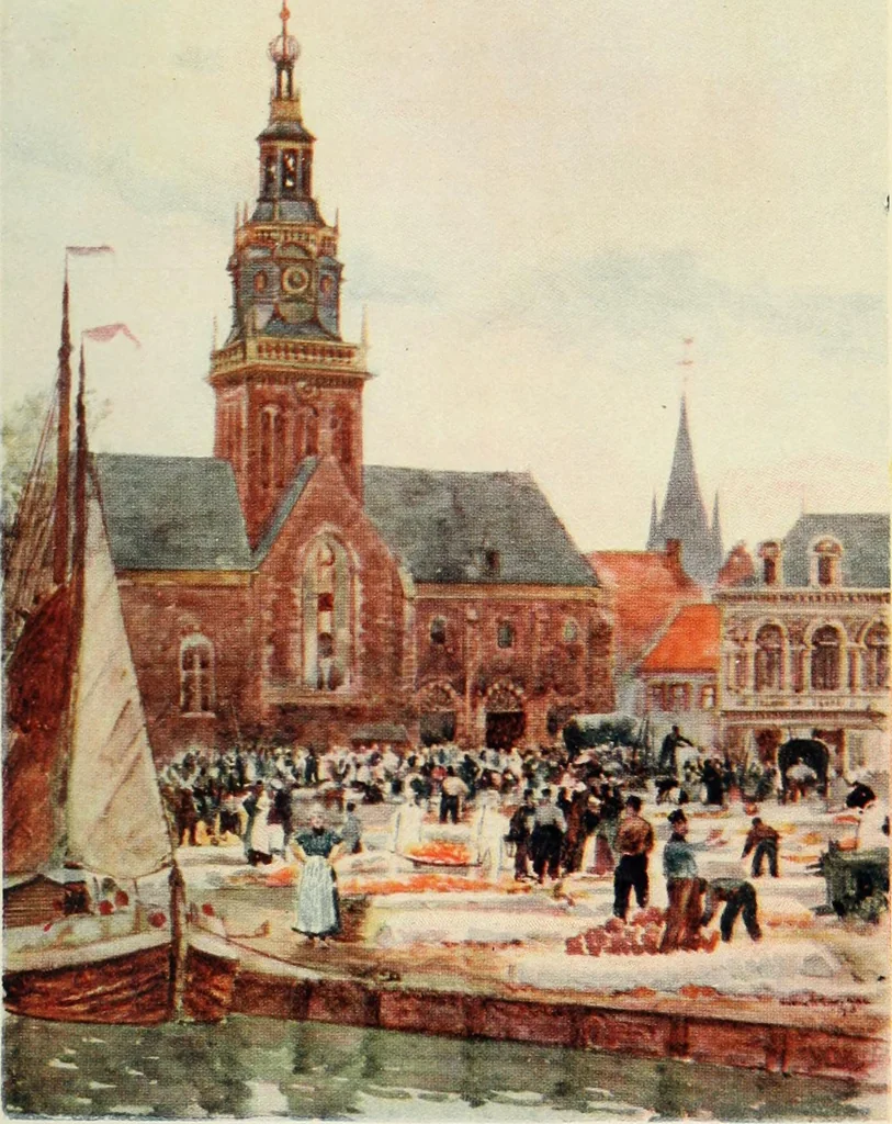 An illustration from A wanderer in Holland, 1905, leaf 298