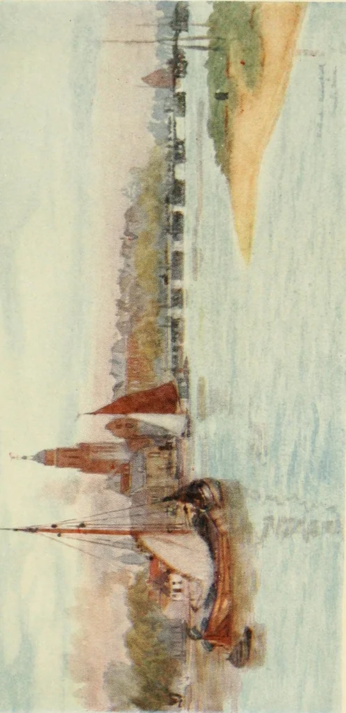 An illustration from A wanderer in Holland, 1905, leaf 374