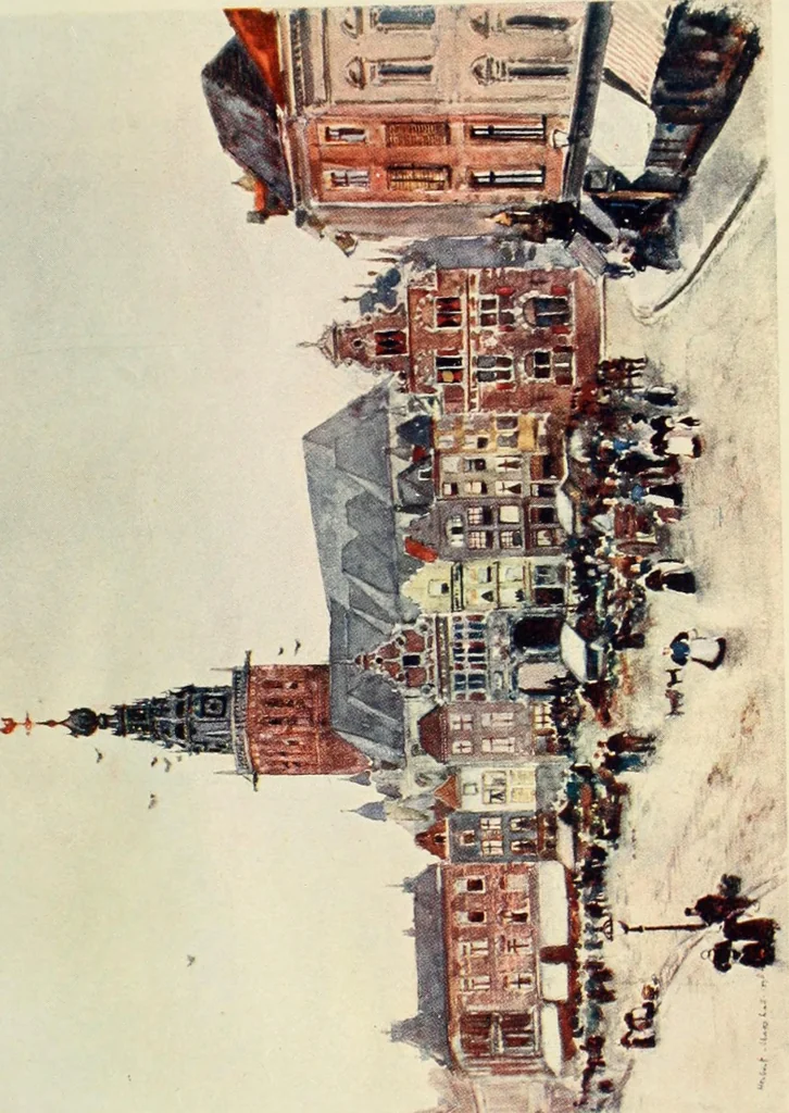 An illustration from A wanderer in Holland, 1905, leaf 390