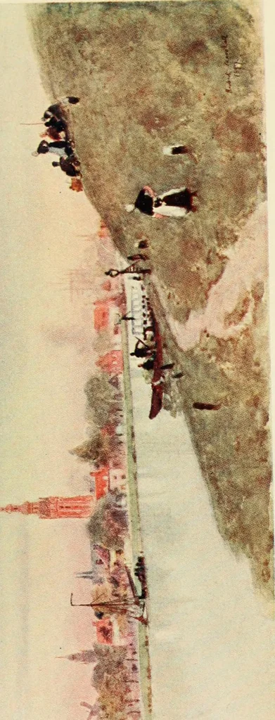 An illustration from A wanderer in Holland, 1905, leaf 404
