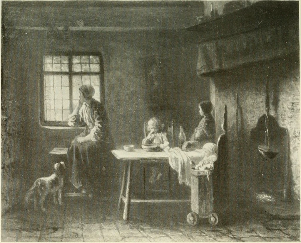 An illustration from A wanderer in Holland, 1905, leaf 56