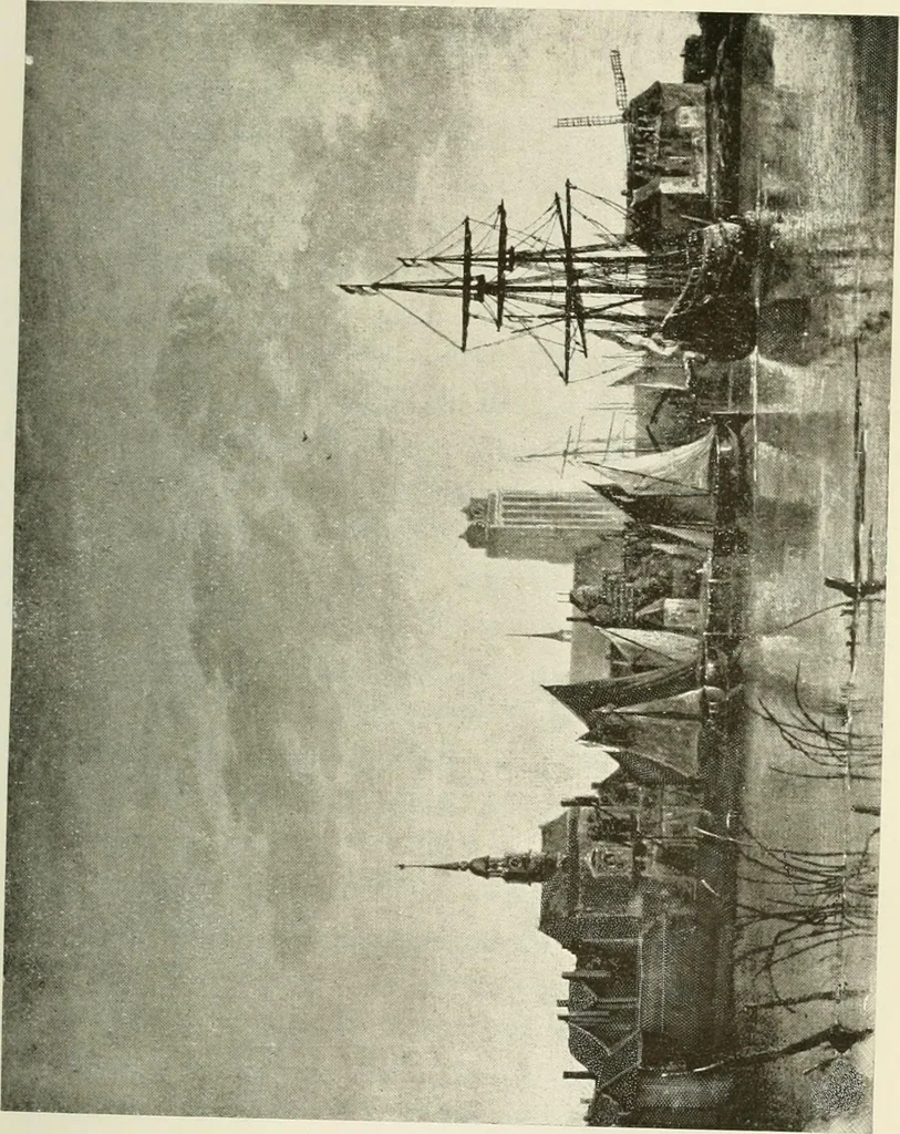 An illustration from A wanderer in Holland, 1905, leaf 62