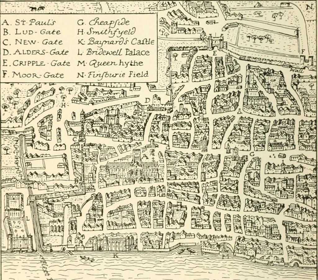 An illustration from A wanderer in London, 1906, leaf 19