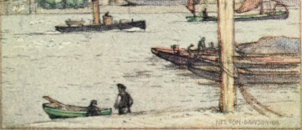 An illustration from A wanderer in London, 1906, leaf 224