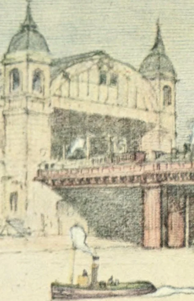 An illustration from A wanderer in London, 1906, leaf 384