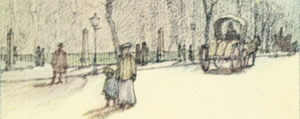 An illustration from A wanderer in London, 1906, leaf 398