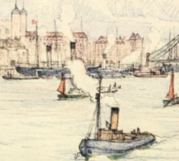 An illustration from A wanderer in London, 1906, leaf 7