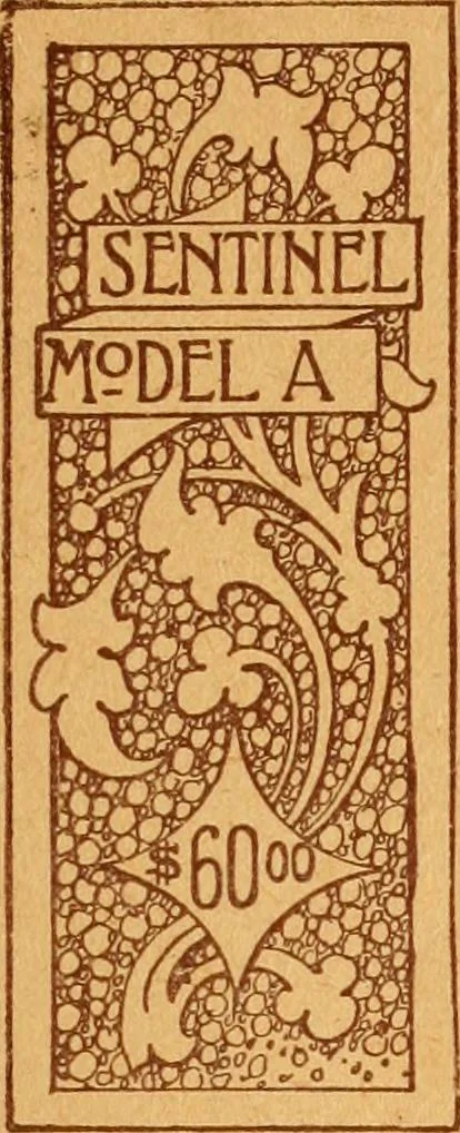 An illustration from Wanderings awheel., 1898, leaf 12