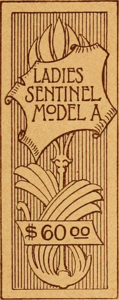 An illustration from Wanderings awheel., 1898, leaf 14