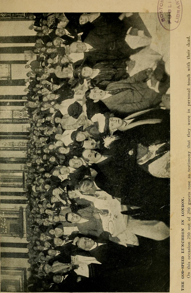 An illustration from The wanderings of a spiritualist, 1921, leaf 34