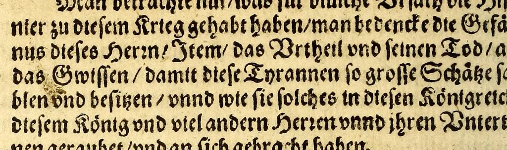 An illustration from Warhafftiger vnd gründtlicher Bericht der Hispanier grewlichen, vnd abschewlichen Tyranney, von jhnen in den West Indien, so die Neuwe Welt genennet wirt, begangen., 1599, leaf 112