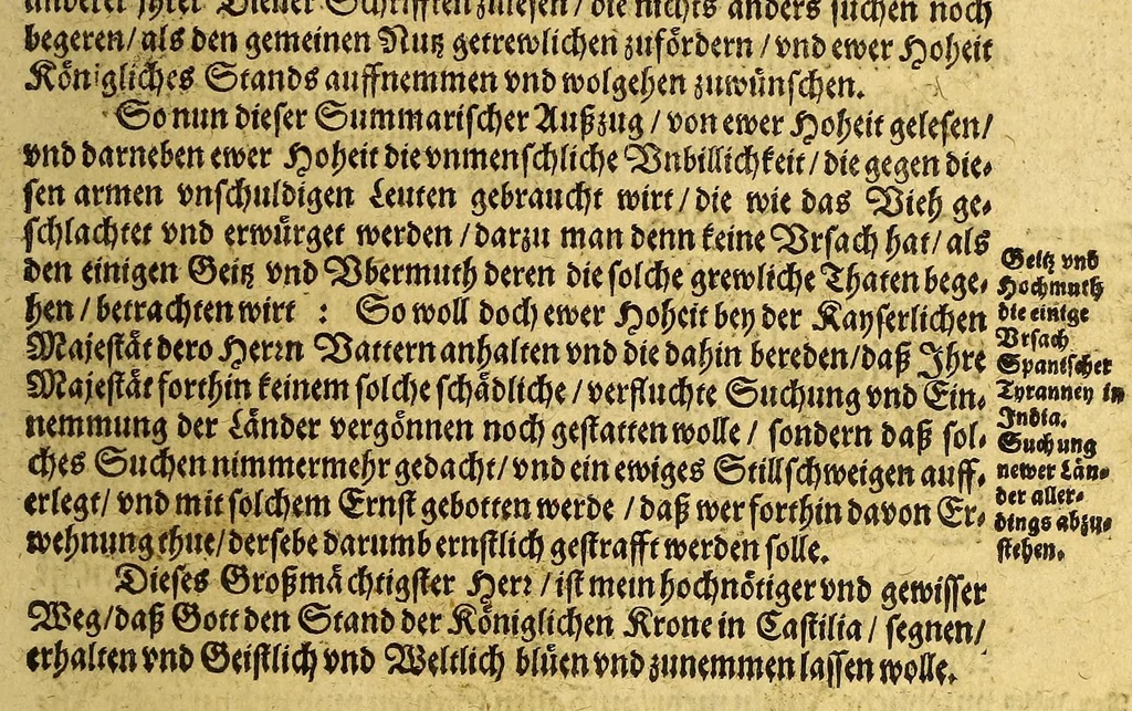 An illustration from Warhafftiger vnd gründlicher Bericht, der Hispanier grewlich: vnd abschewlichen Tyranney von jhnen in den West Indien, die Newe Welt genant,begangen., 1613, leaf 21