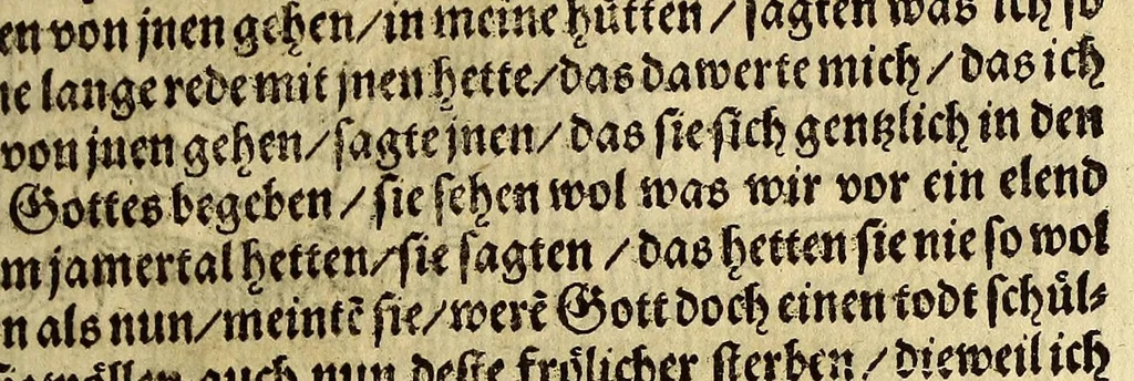 An illustration from Warhafftig Historia vnnd Beschreibung einer Landtschafft der wilden, nacketen, grimmigen Menschfresser Leuthen, in der Newen Welt America gelegen, vor vnd nach Christi Geburt im Land zu Hessen vnbekant, biss auff dise ij. nechst vergangene Jar, da sie Hans Staden von Homberg auss Hessen durch seine eygne Erfarung erkant, vnd jetzund durch den Truck an Tag gibt. : mit einer Vorrede D. Joh. Dryandri ... : Inhalt des Büchlins volget nach den Vorreden, 1557, leaf 113