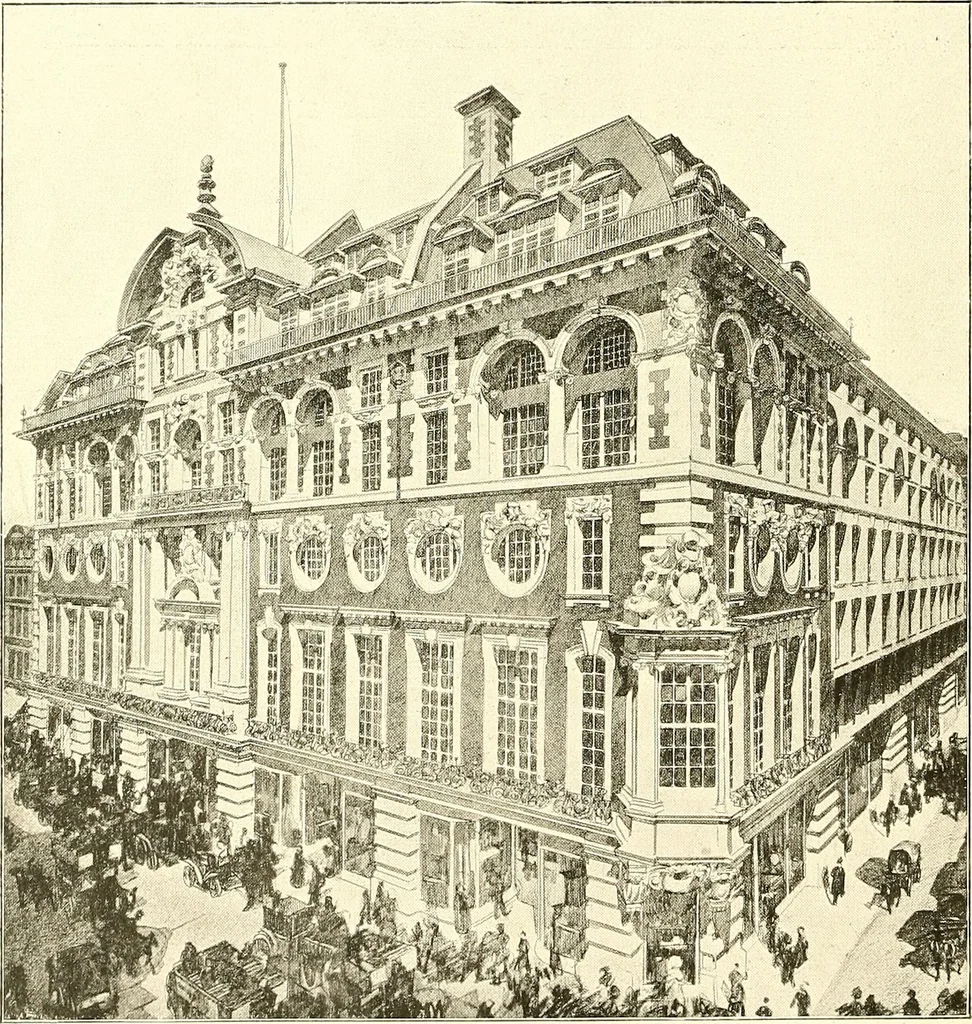 An illustration from Warings' exhibition of Italian art 1909 : furniture, bronzes, tapestries, embroideries, marbles, lace, academy pictures, 1909, leaf 103