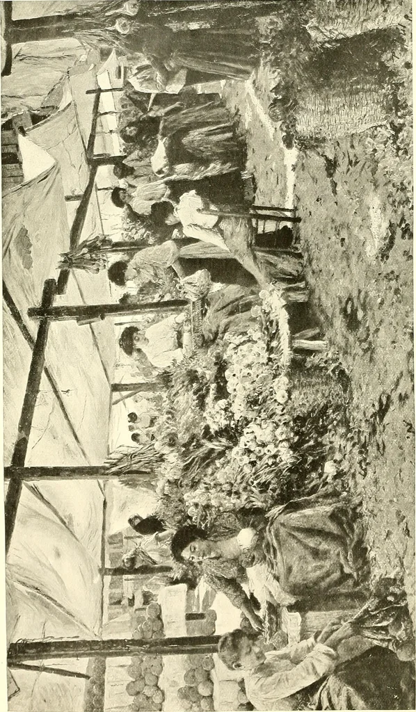 An illustration from Warings' exhibition of Italian art 1909 : furniture, bronzes, tapestries, embroideries, marbles, lace, academy pictures, 1909, leaf 11