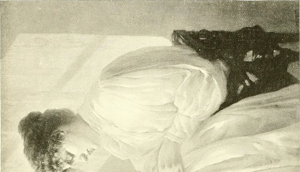 An illustration from Warings' exhibition of Italian art 1909 : furniture, bronzes, tapestries, embroideries, marbles, lace, academy pictures, 1909, leaf 13