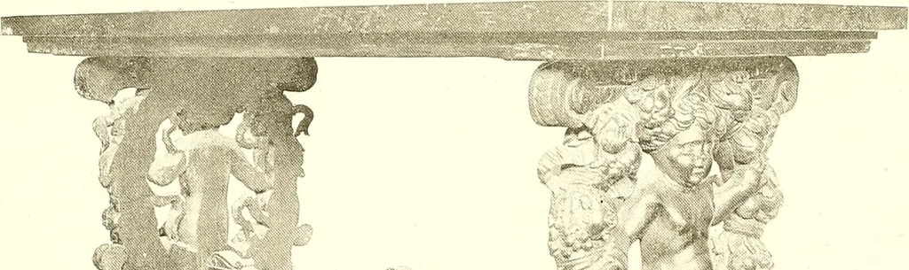 An illustration from Warings' exhibition of Italian art 1909 : furniture, bronzes, tapestries, embroideries, marbles, lace, academy pictures, 1909, leaf 40