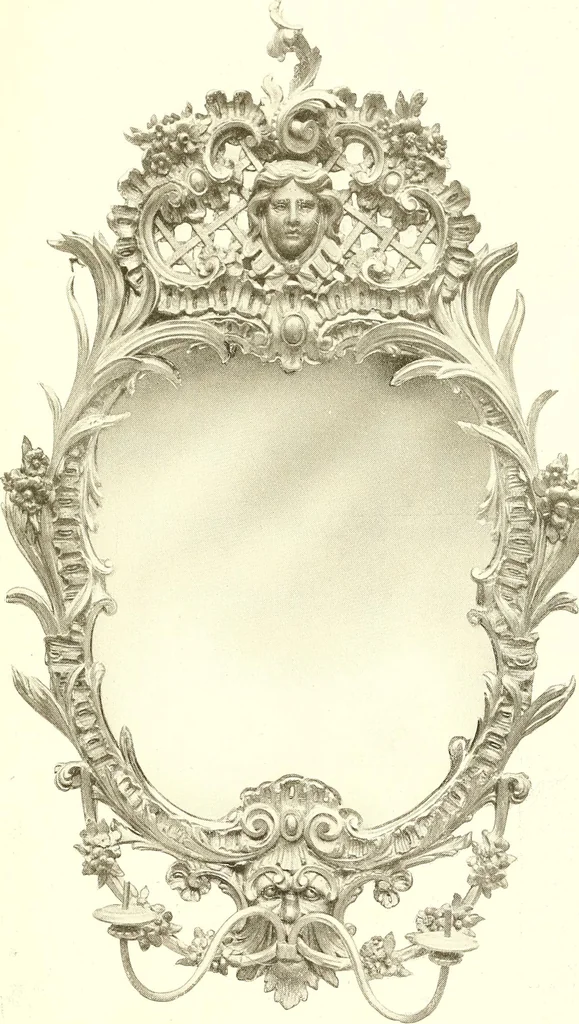 An illustration from Warings' exhibition of Italian art 1909 : furniture, bronzes, tapestries, embroideries, marbles, lace, academy pictures, 1909, leaf 56