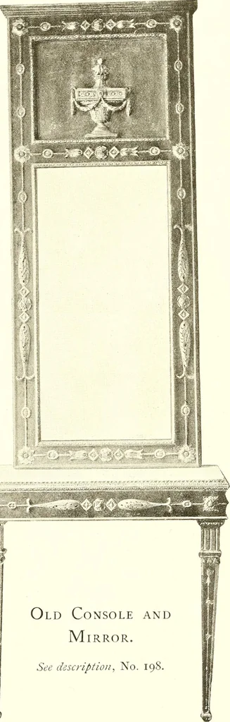 An illustration from Warings' exhibition of Italian art 1909 : furniture, bronzes, tapestries, embroideries, marbles, lace, academy pictures, 1909, leaf 58