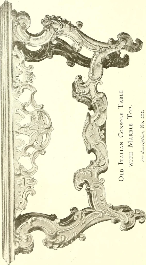 An illustration from Warings' exhibition of Italian art 1909 : furniture, bronzes, tapestries, embroideries, marbles, lace, academy pictures, 1909, leaf 59