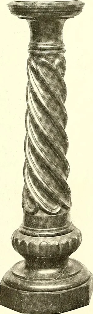 An illustration from Warings' exhibition of Italian art 1909 : furniture, bronzes, tapestries, embroideries, marbles, lace, academy pictures, 1909, leaf 67