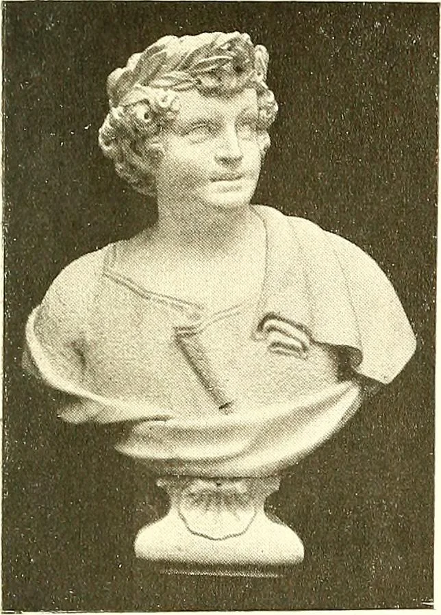 An illustration from Warings' exhibition of Italian art 1909 : furniture, bronzes, tapestries, embroideries, marbles, lace, academy pictures, 1909, leaf 68