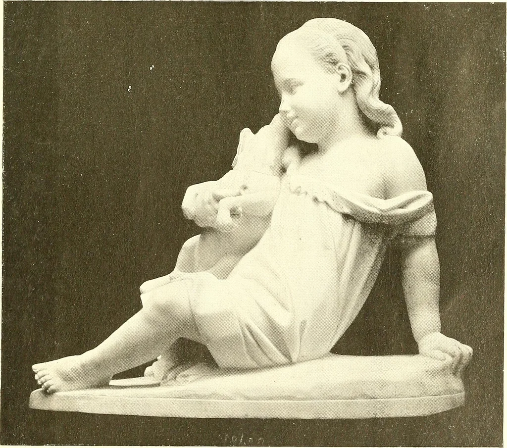 An illustration from Warings' exhibition of Italian art 1909 : furniture, bronzes, tapestries, embroideries, marbles, lace, academy pictures, 1909, leaf 68