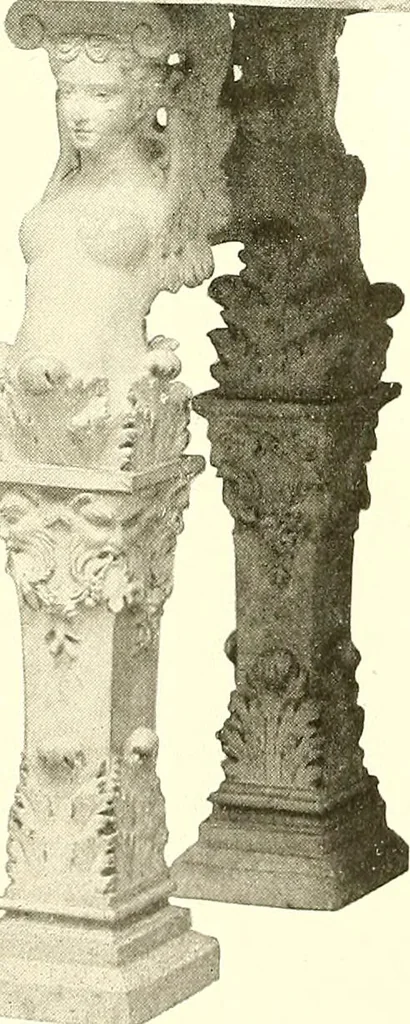 An illustration from Warings' exhibition of Italian art 1909 : furniture, bronzes, tapestries, embroideries, marbles, lace, academy pictures, 1909, leaf 69