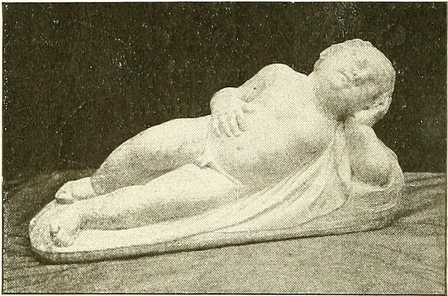 An illustration from Warings' exhibition of Italian art 1909 : furniture, bronzes, tapestries, embroideries, marbles, lace, academy pictures, 1909, leaf 71