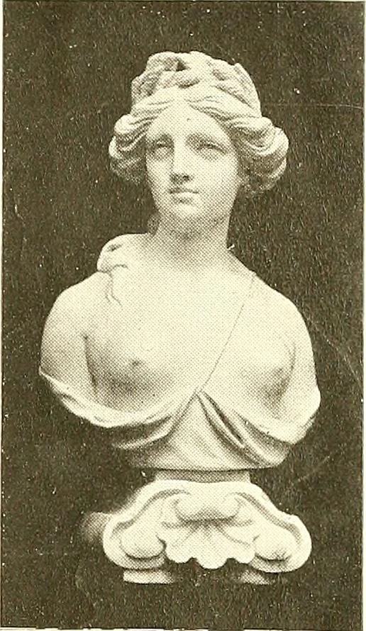 An illustration from Warings' exhibition of Italian art 1909 : furniture, bronzes, tapestries, embroideries, marbles, lace, academy pictures, 1909, leaf 72