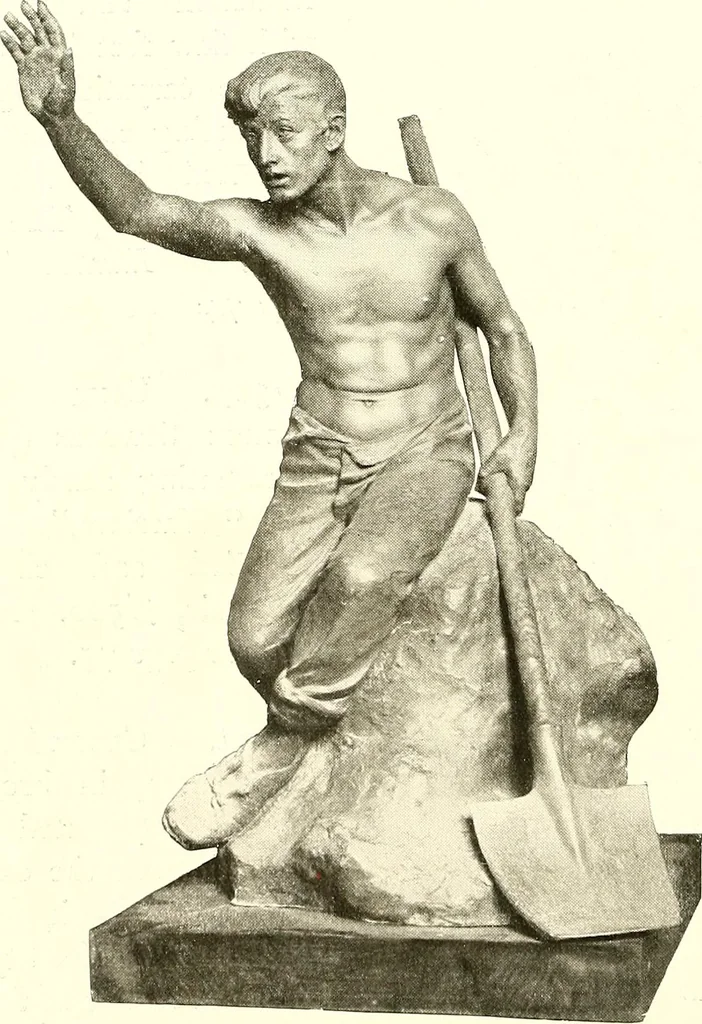 An illustration from Warings' exhibition of Italian art 1909 : furniture, bronzes, tapestries, embroideries, marbles, lace, academy pictures, 1909, leaf 79