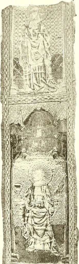 An illustration from Warings' exhibition of Italian art 1909 : furniture, bronzes, tapestries, embroideries, marbles, lace, academy pictures, 1909, leaf 86
