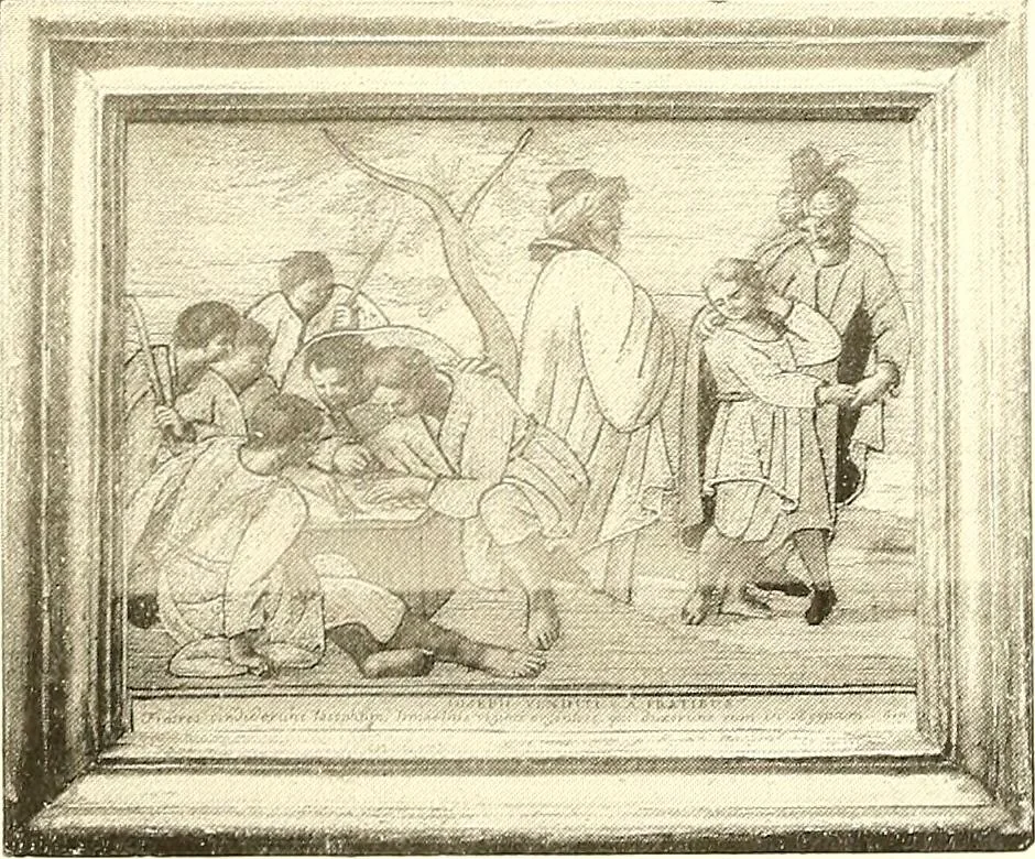An illustration from Warings' exhibition of Italian art 1909 : furniture, bronzes, tapestries, embroideries, marbles, lace, academy pictures, 1909, leaf 96