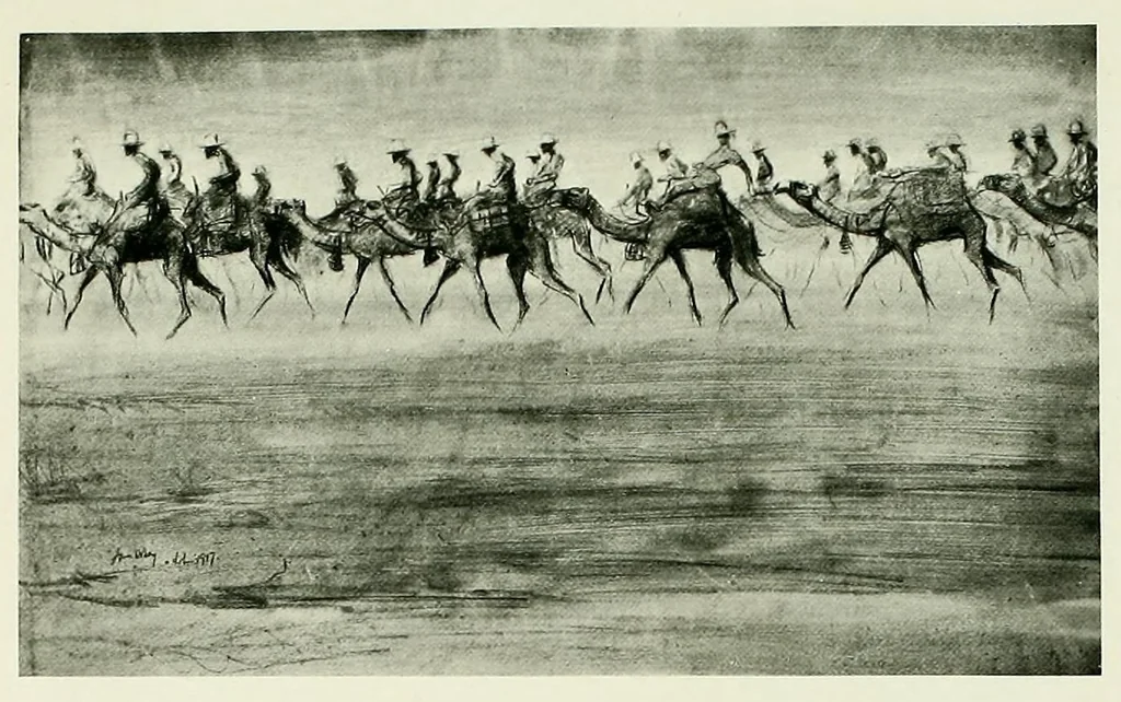 An illustration from War paintings & drawings by British artists, exhibited under the auspices of the Ministry of information, London;, 1919, leaf 99