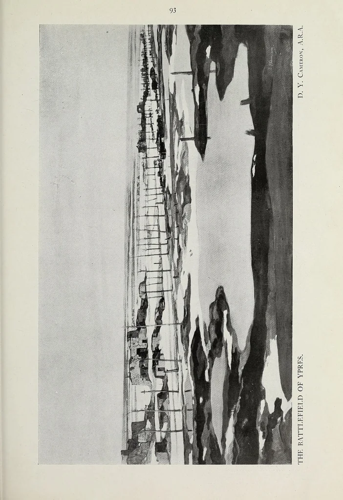 An illustration from War pictures, issued by authority of the Imperial War Museum, 1919, leaf 125