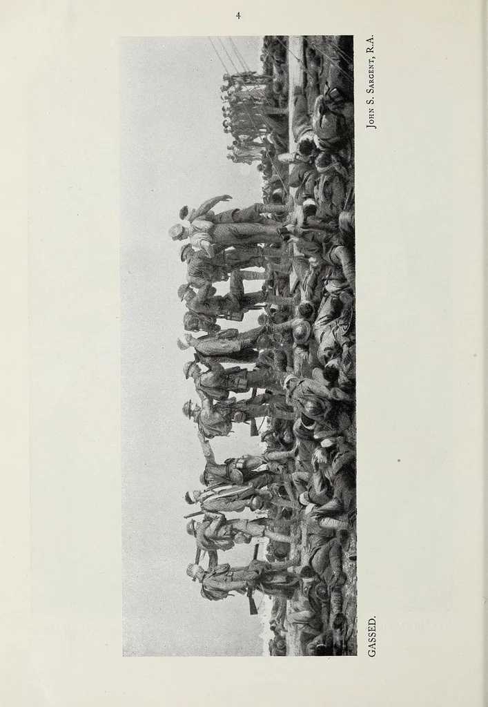 An illustration from War pictures, issued by authority of the Imperial War Museum, 1919, leaf 36