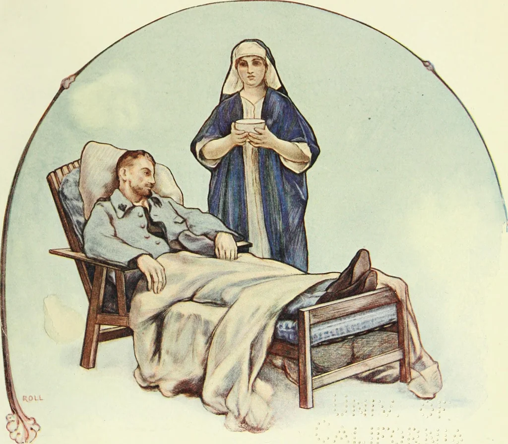 An illustration from War posters issued by belligerent and neutral nations 1914-1919;, 1920, leaf 108