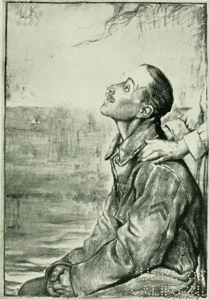 An illustration from War posters issued by belligerent and neutral nations 1914-1919;, 1920, leaf 120