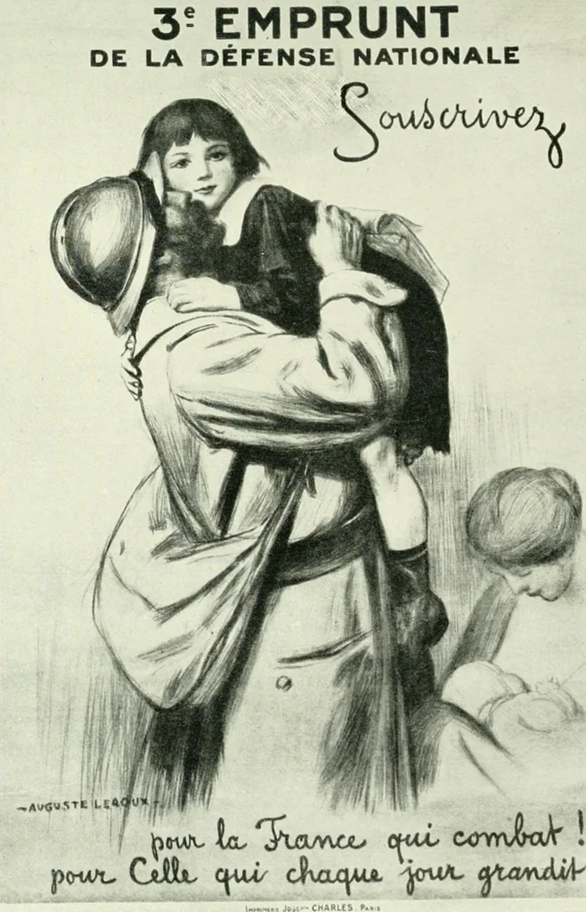 An illustration from War posters issued by belligerent and neutral nations 1914-1919;, 1920, leaf 144