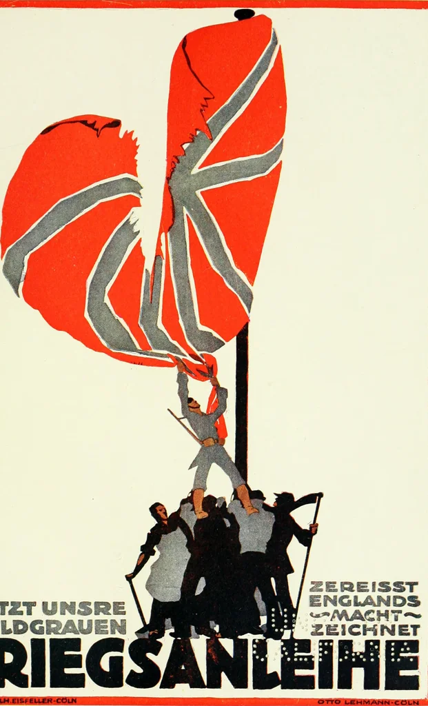 An illustration from War posters issued by belligerent and neutral nations 1914-1919;, 1920, leaf 152